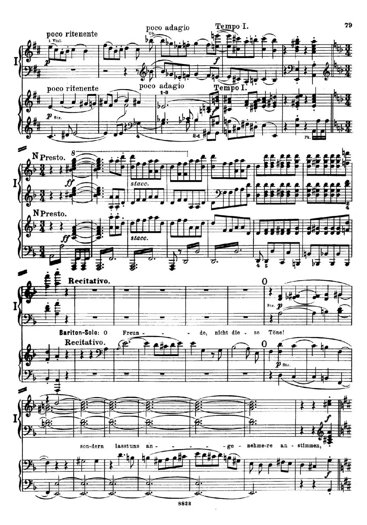 d小调第九交响曲 Op.125(双钢琴P73——82)