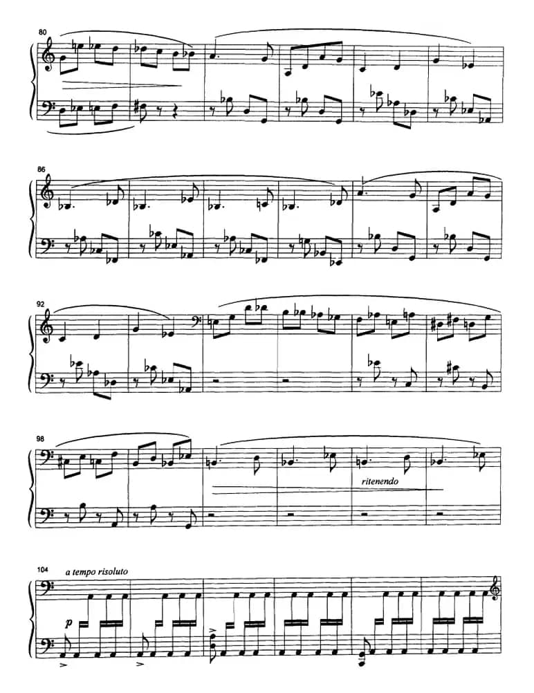 钢琴上的福斯特（钢琴独奏曲4首）