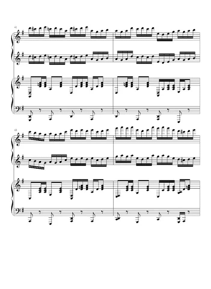 金蛇狂舞（双钢琴）