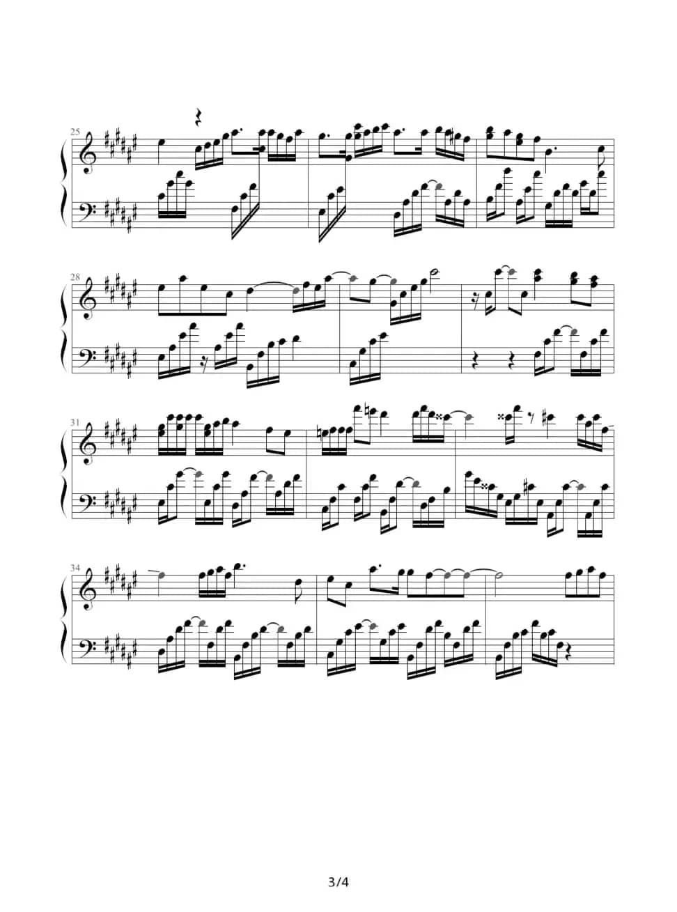 请不要爱我（小说音乐、梁汉文《找我》的钢琴演奏版）