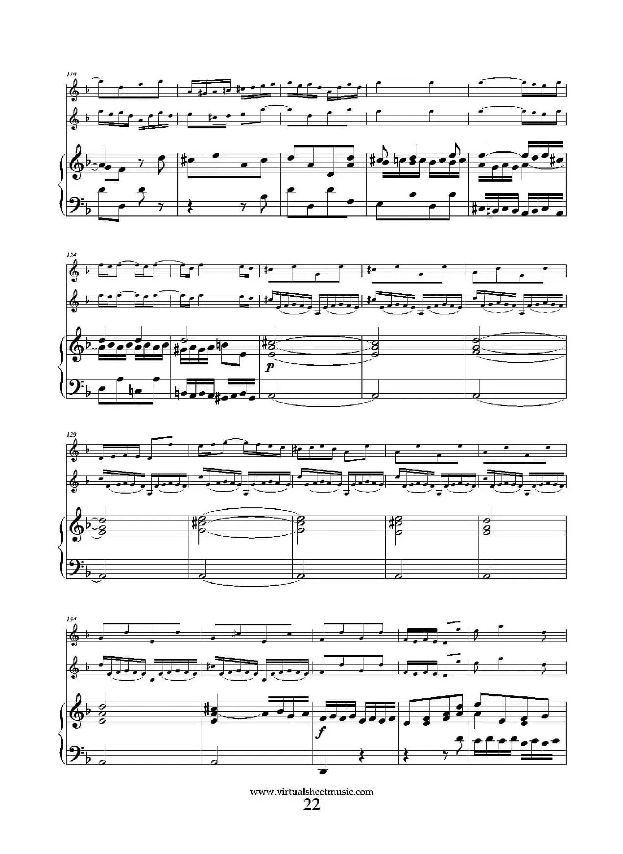 Concerto in D minor（双簧管+小提琴+钢琴伴奏）