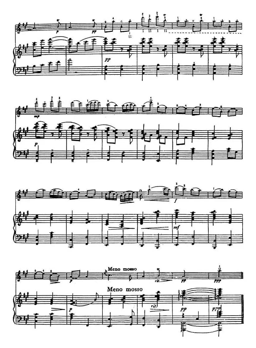 良宵（小提琴+钢琴伴奏）