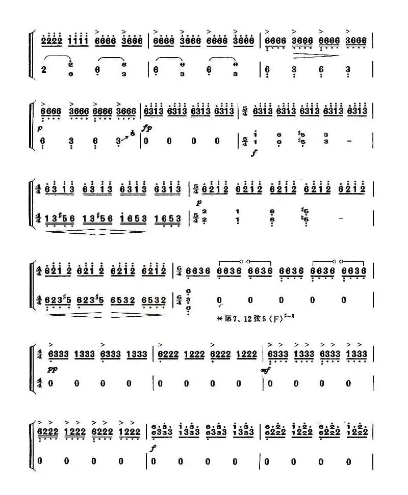 草原英雄小姐妹（【上海筝会】考级九级曲目）