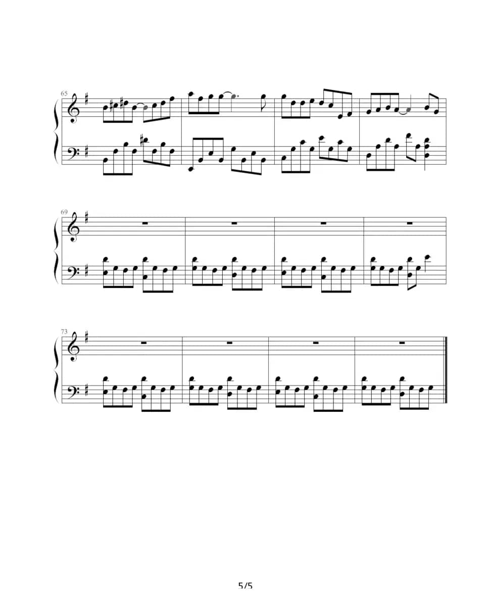 晴天（周杰伦曲、周扬记谱制谱版）