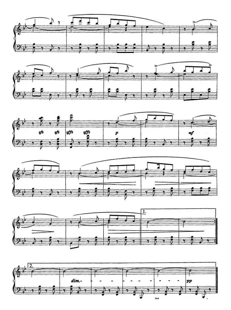 傀儡舞踊（钢琴曲中国组曲之二）