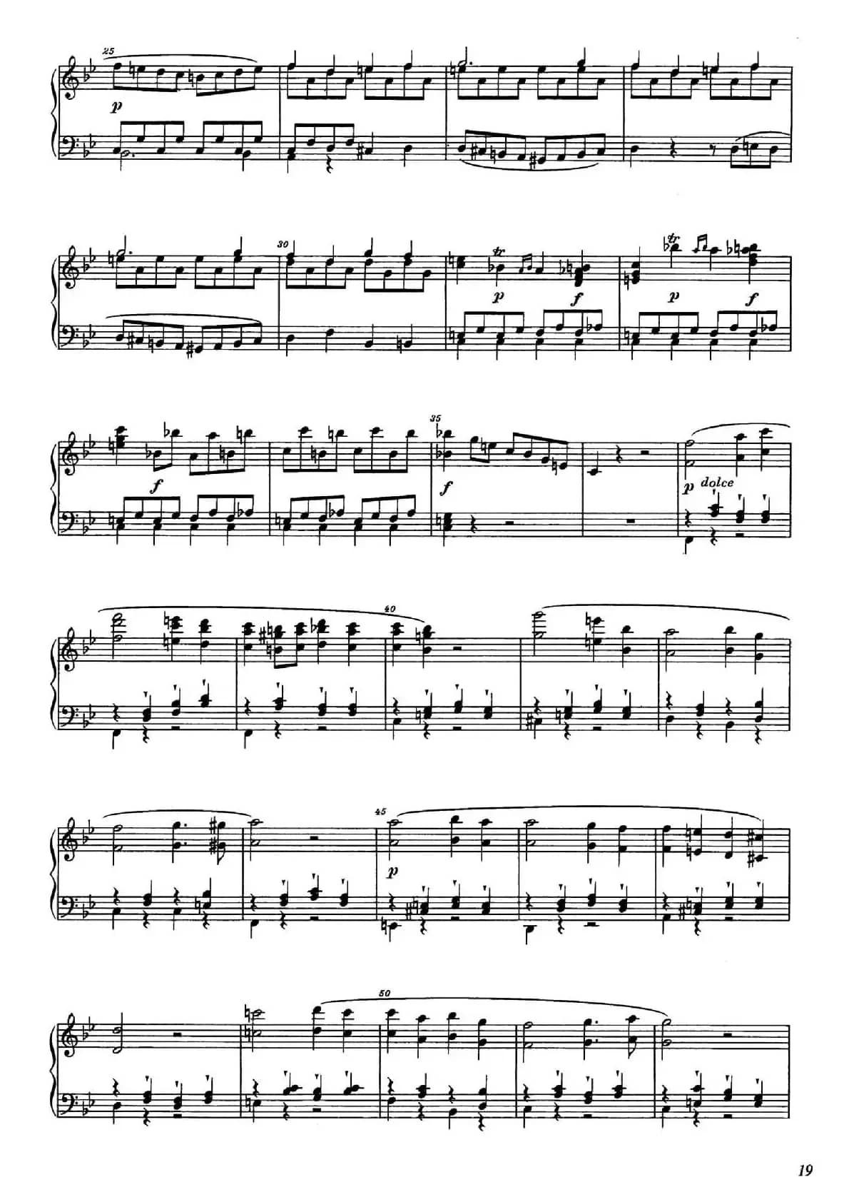 降B大调钢琴奏鸣曲 （Piano Sonata in B-flat Major Op.1）