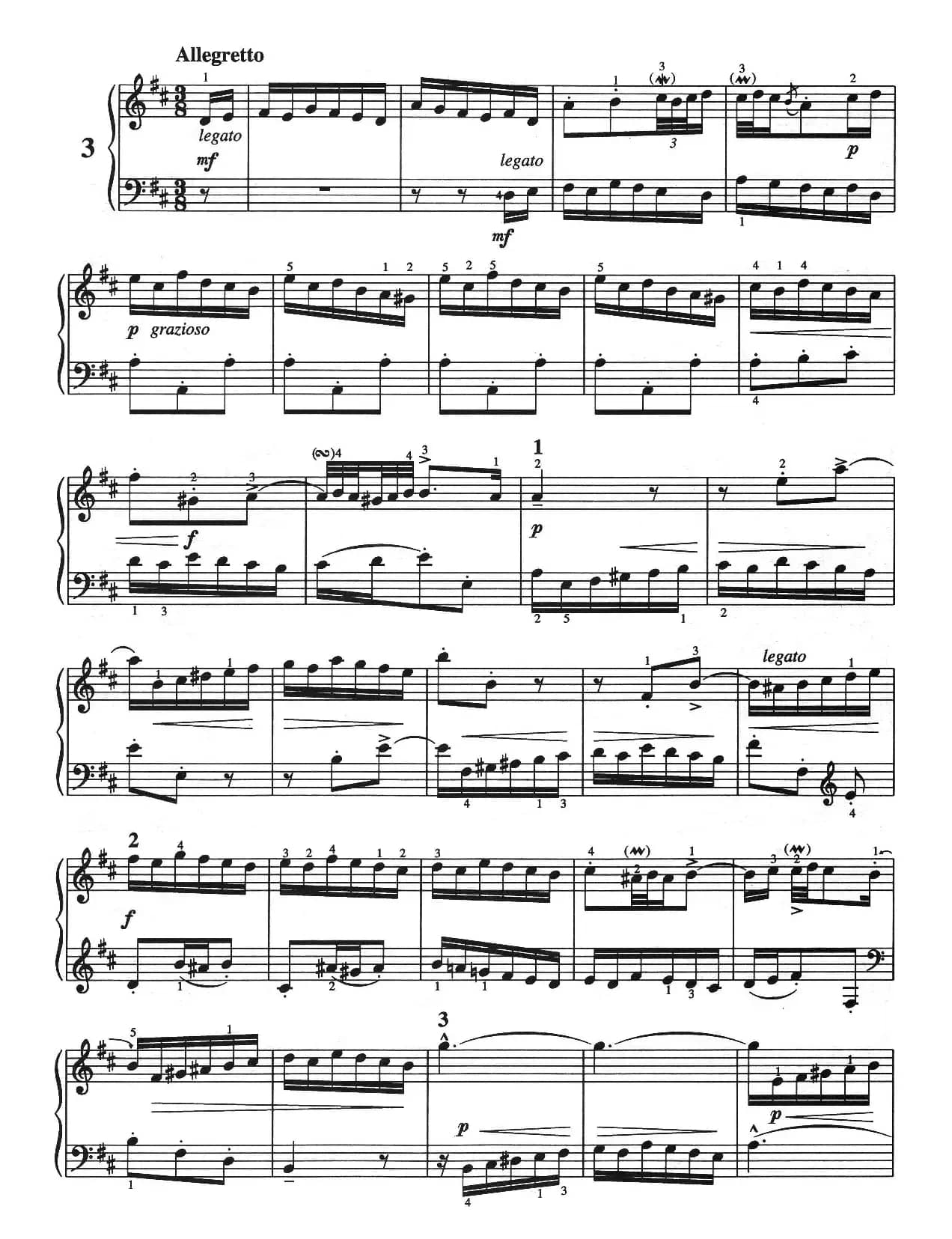 二部创意曲 No.3（人音2000.10首版）