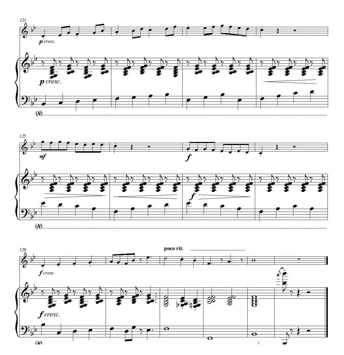 The Arrival of the Queen of Sheba（单簧管+钢琴）