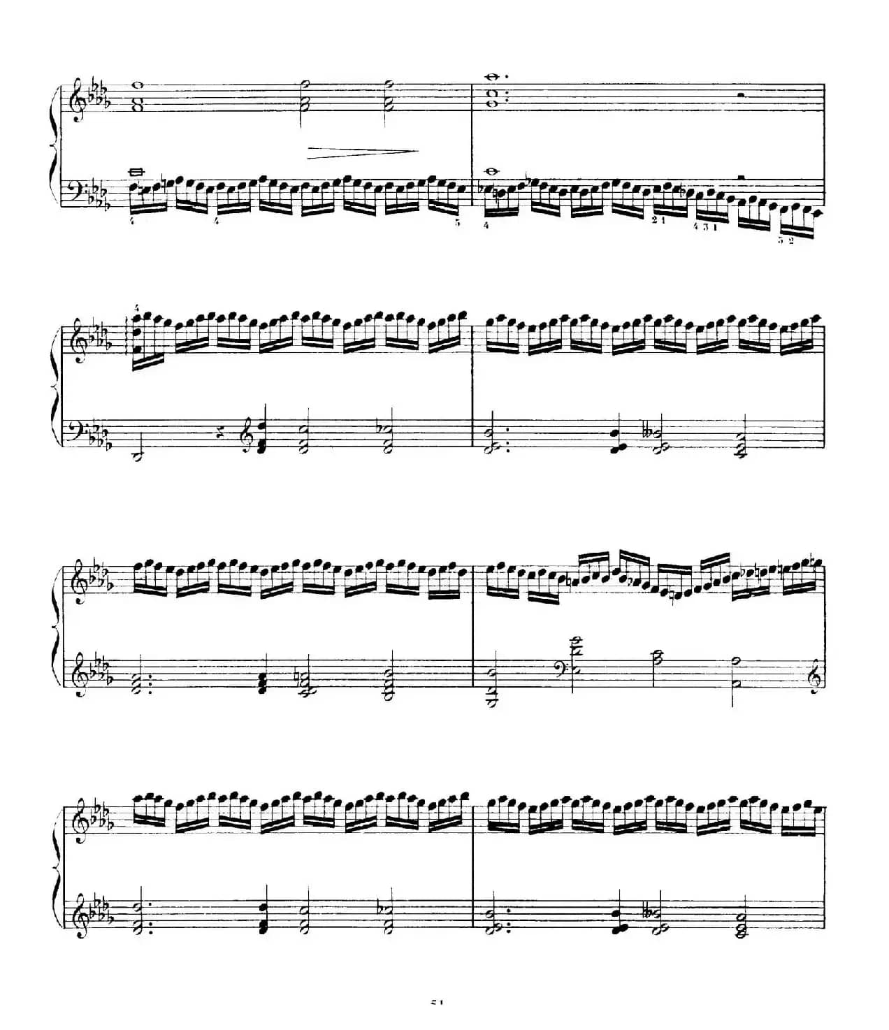 15 Etudes de Vortuosite Op.72（15首辉煌练习曲·12）