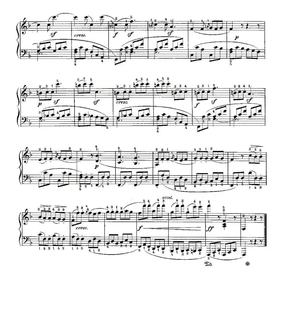 贝多芬钢琴小品（Bagatelles）（Op.33 之3）