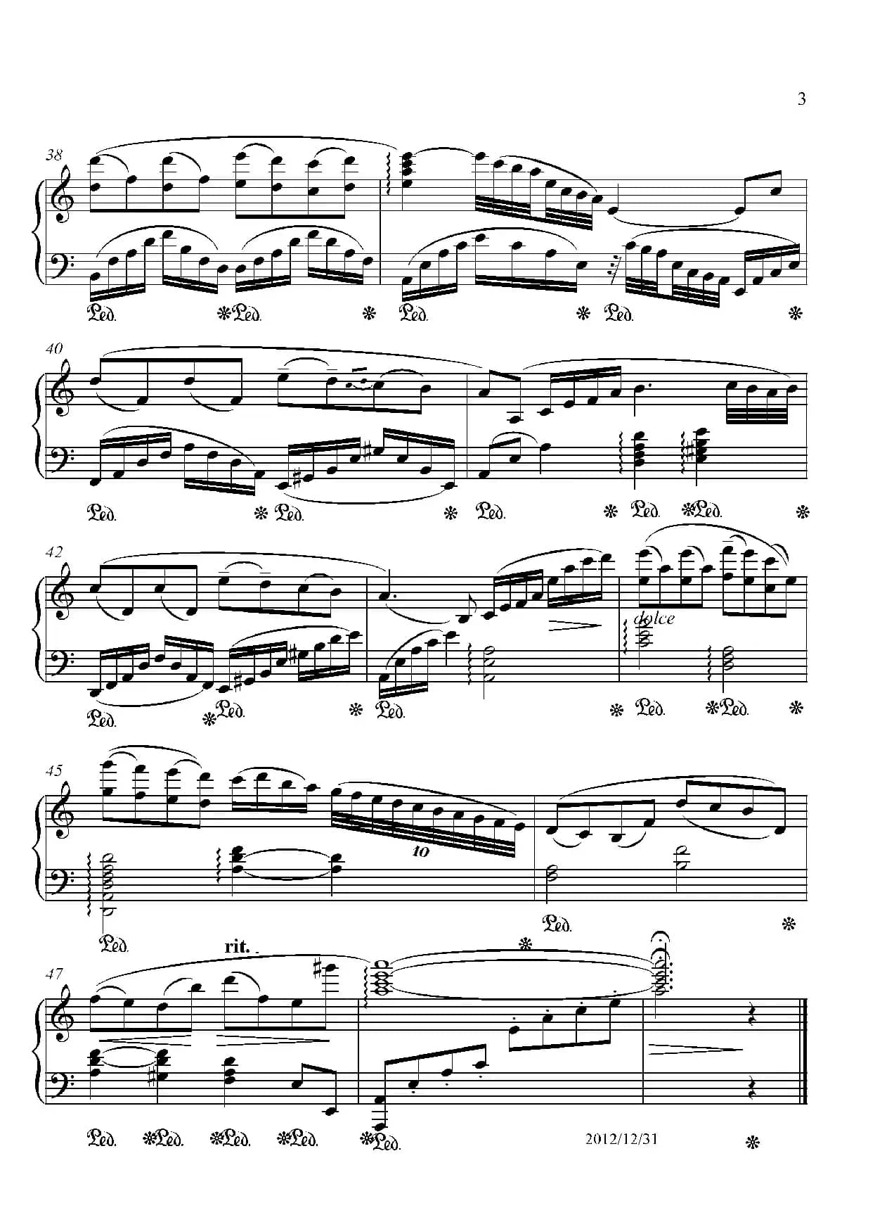 《辛德勒名单》主题曲（林建武编曲版）