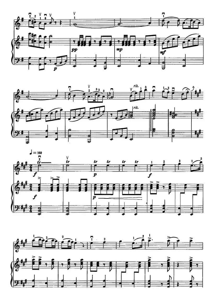 葡萄熟了（二胡+钢琴伴奏）