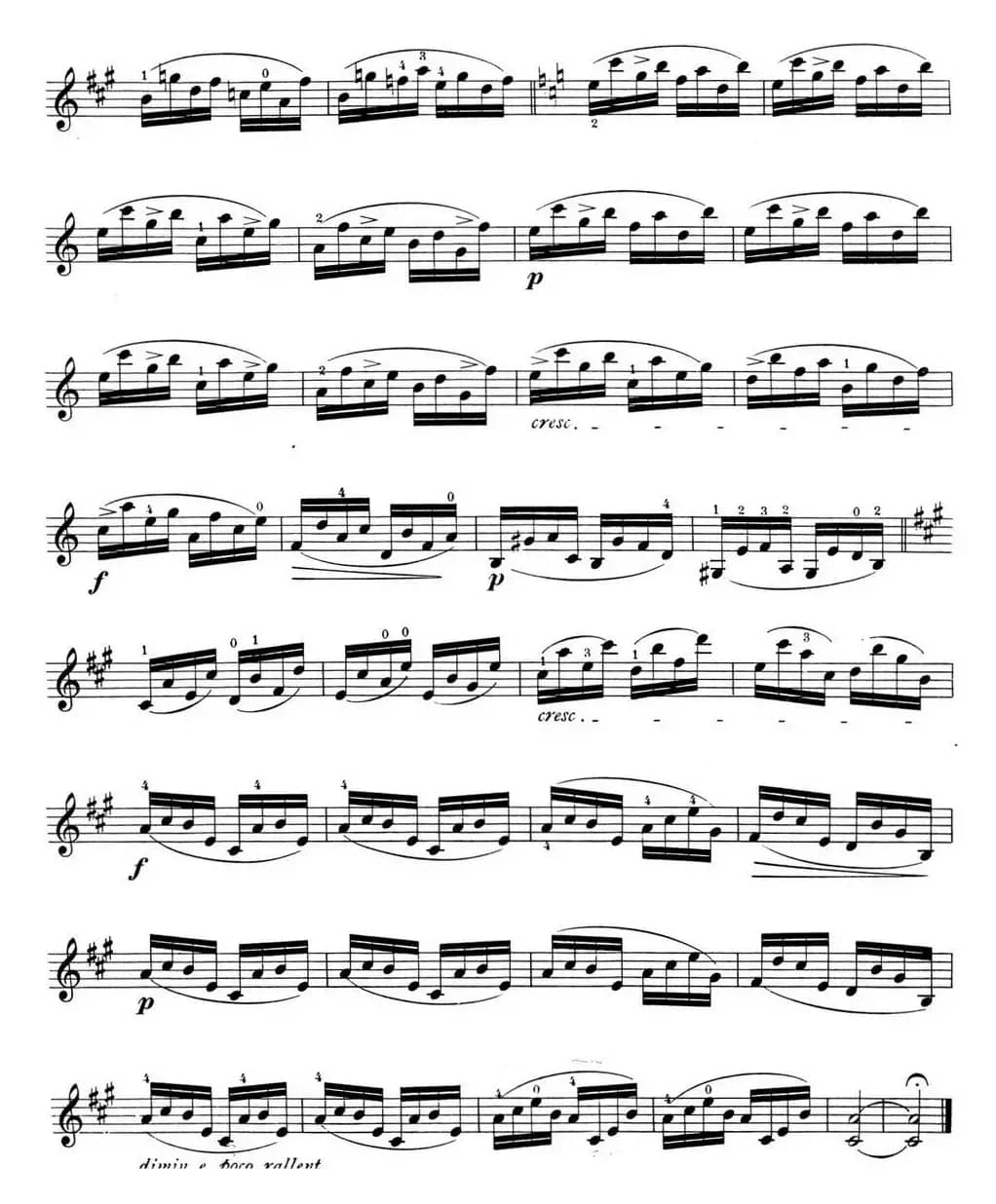 顿特24首小提琴练习曲 作品37—18