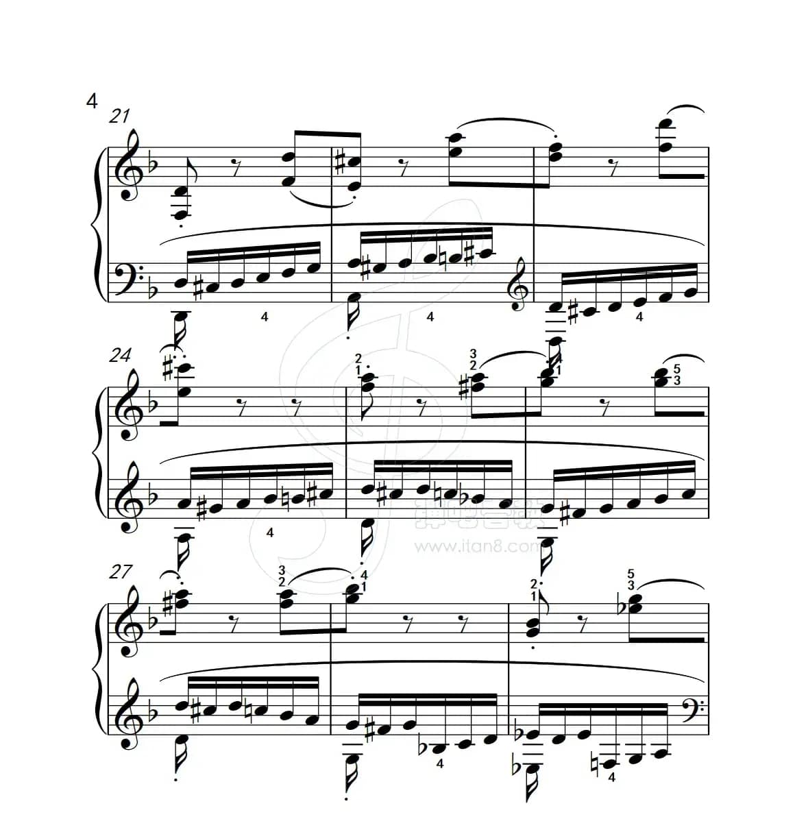 练习曲 39（克拉莫钢琴练习曲60首）