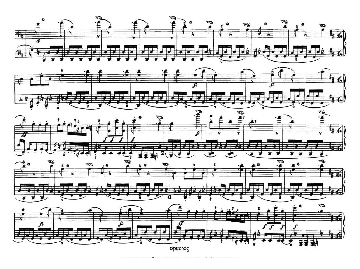 12首为孩子们而作的四手联弹曲 Op.85(四手联弹)(11)