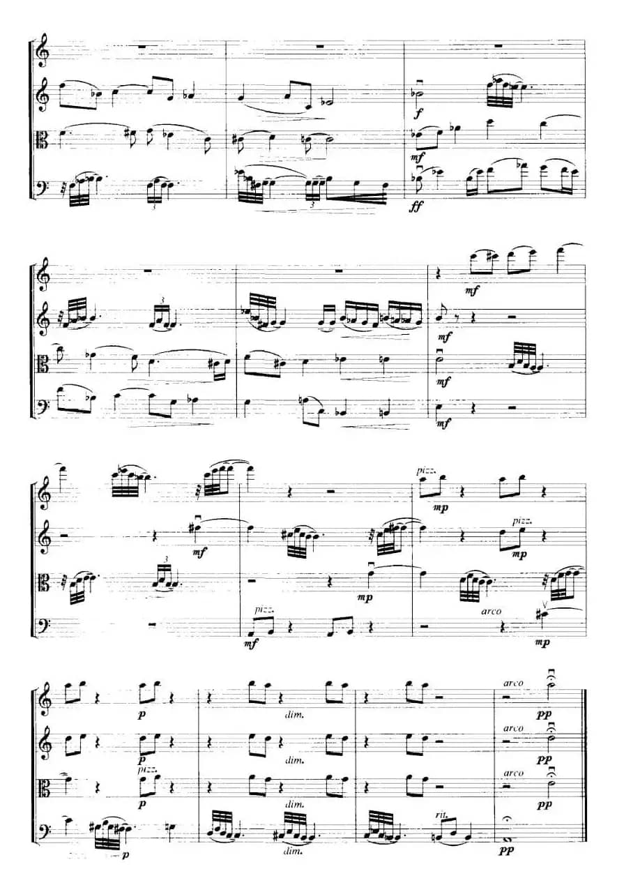 第二弦乐四重奏