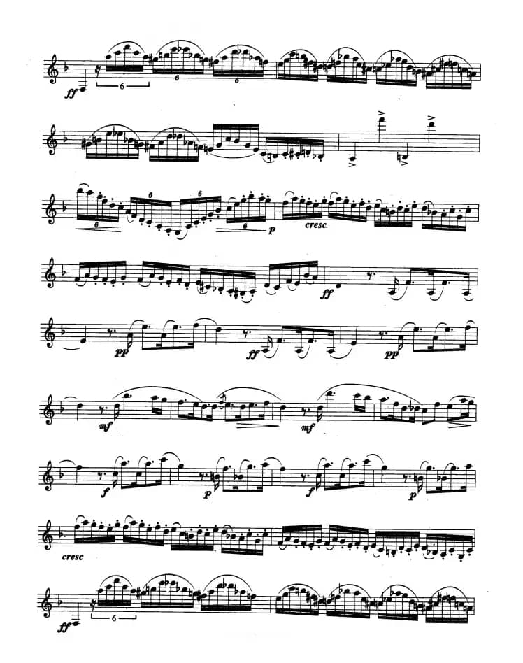 单簧管考级教材·第九级