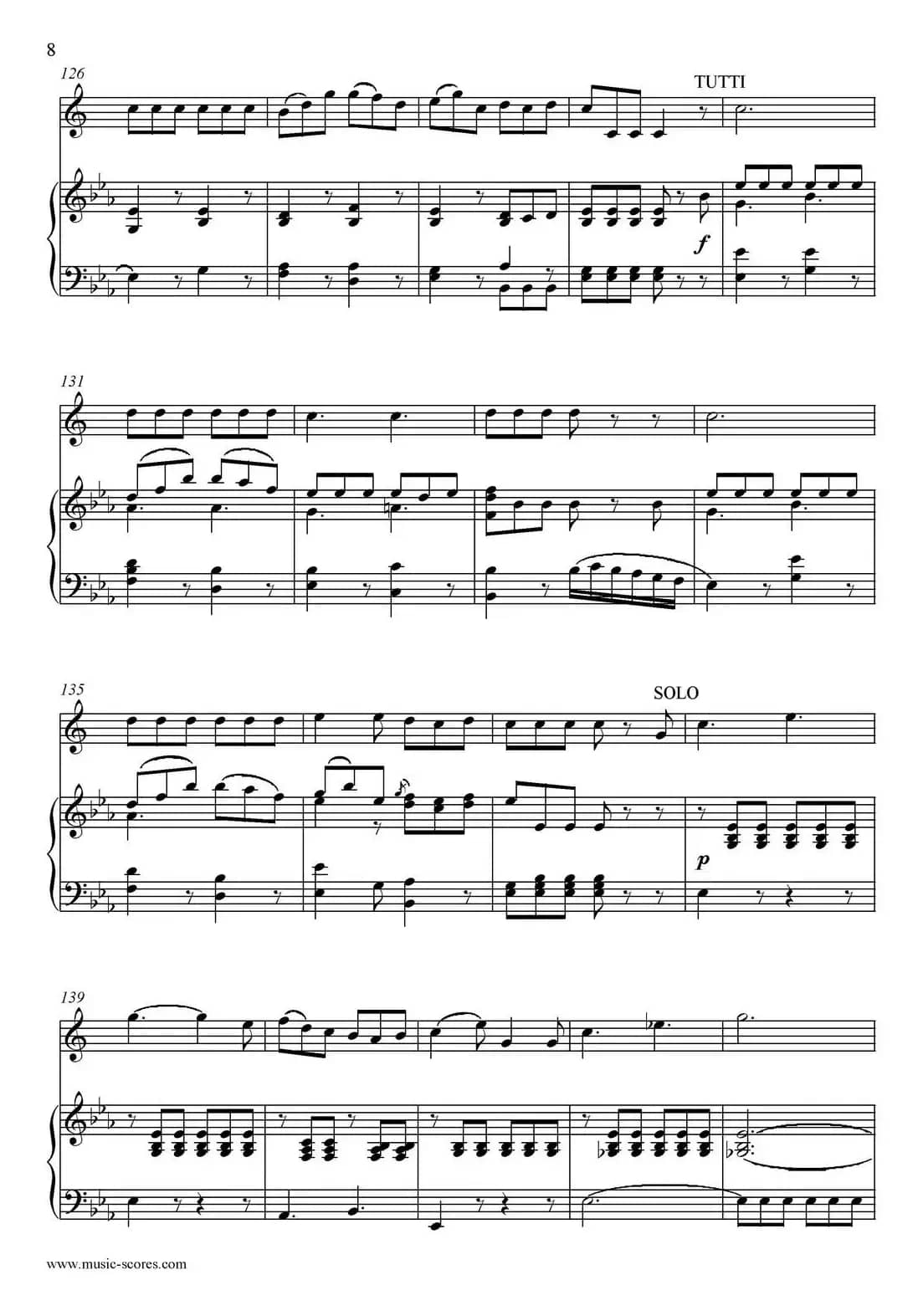 Mozart：Concerto KV495 No.4-3st Rondo 回旋曲（中音萨克斯+钢琴伴奏）