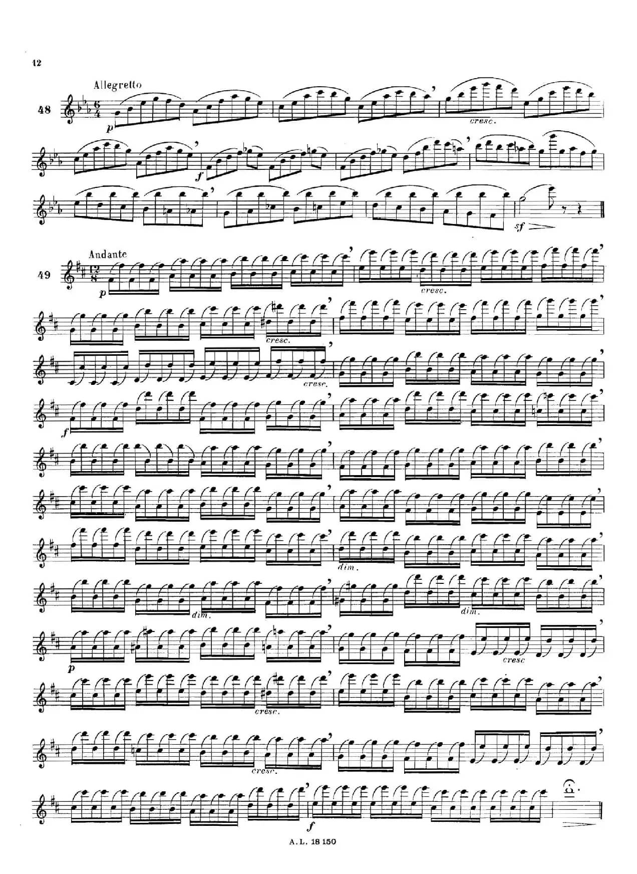 简易练习曲100首