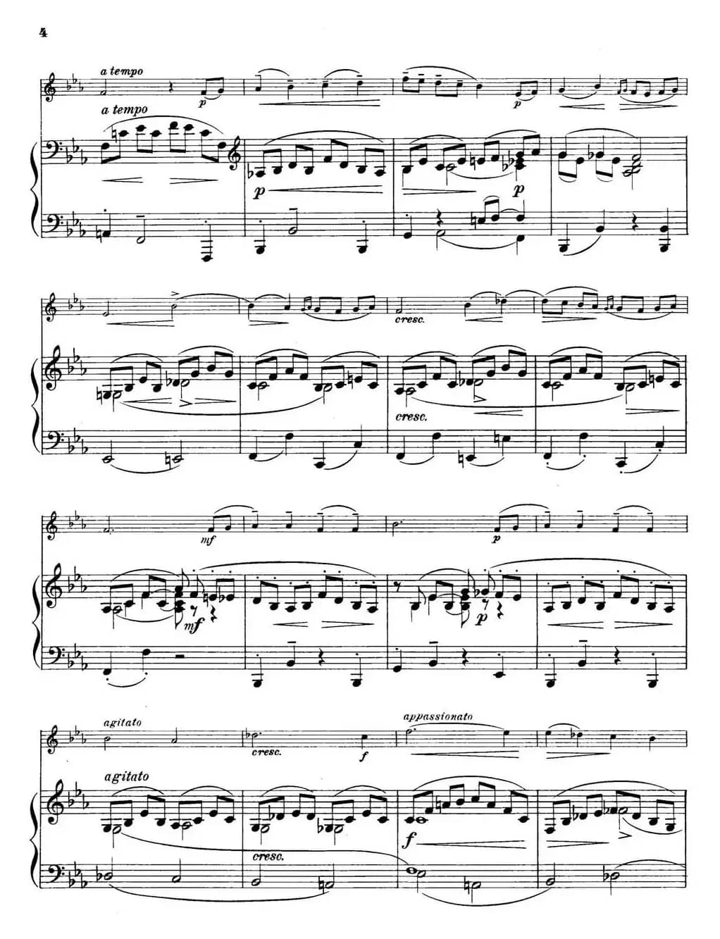 Nuit de Mai（小提琴+钢琴伴奏）