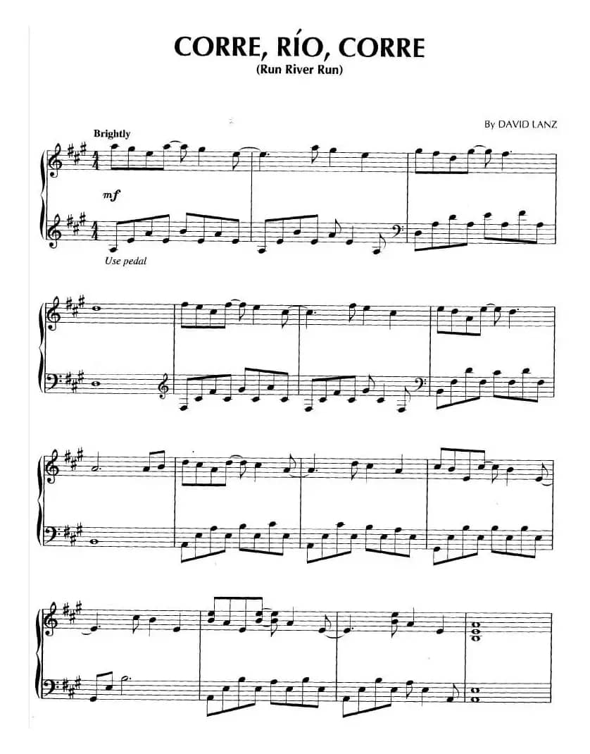 Corre Río Corre (Run River Run)