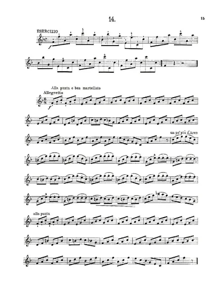 36 Studi Melodici E Facilissimi Op.48之11—20（36首容易旋律 作品.48）