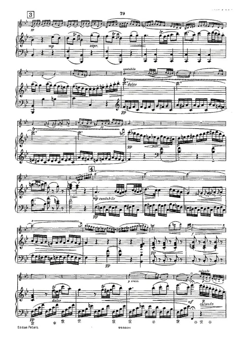 Mozart - Violin Sonata No.7, KV. 376（第七小提琴奏鸣曲）