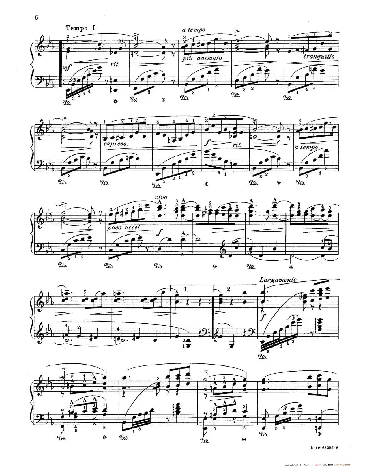 Valse Caprice in E-flat Major Op.53(降E大调随想圆舞曲)