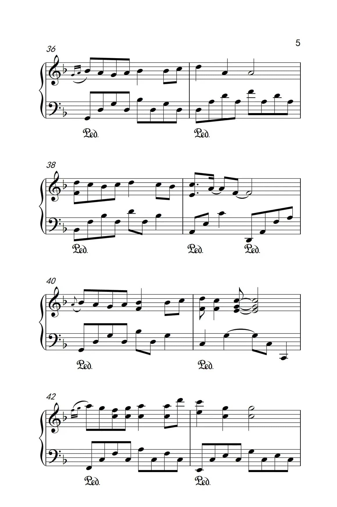 大梦想家（《弹吧音教》制谱版）