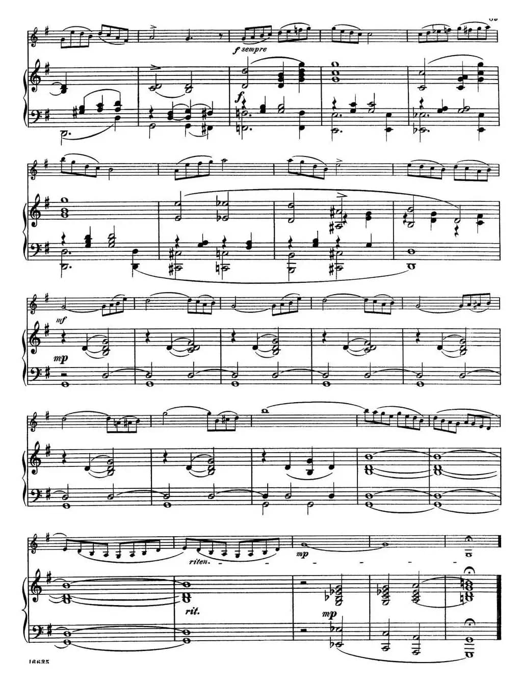 25首小提琴曲合集：Theme with Variations.（GUIDO PAPINI. Op.57）（小提琴+钢琴伴奏）