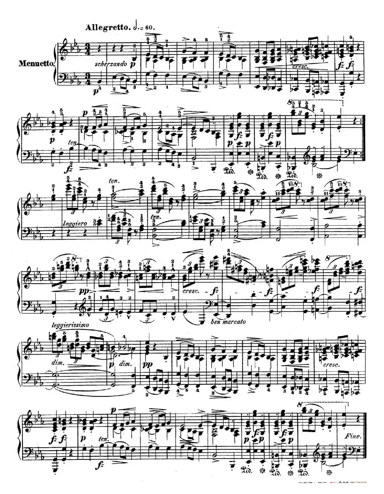 Piano Sonata No.1 in c Minor Op.4 (c小调第一钢琴奏鸣曲)