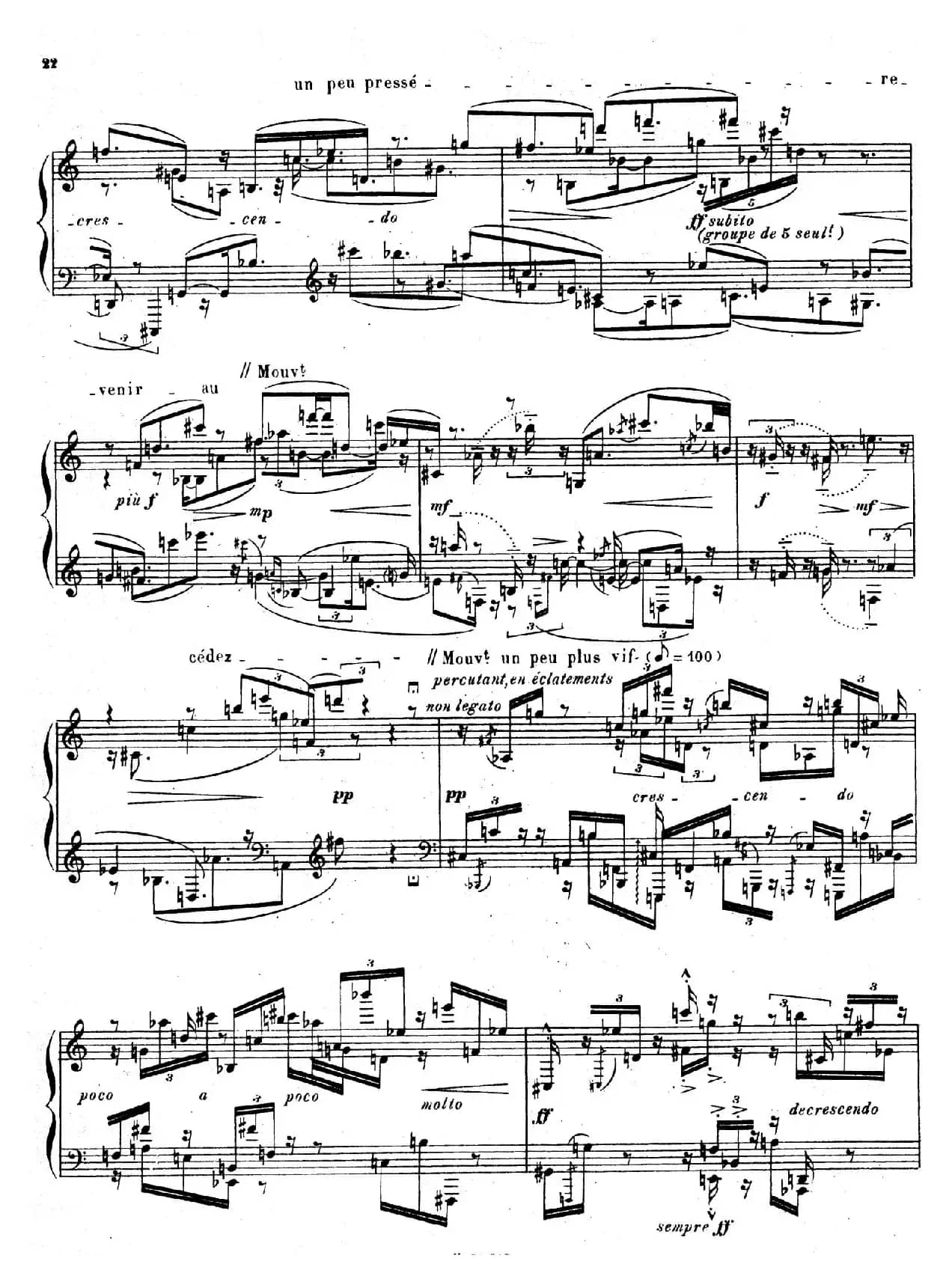 布莱兹第二钢琴奏鸣曲（Ⅱ）