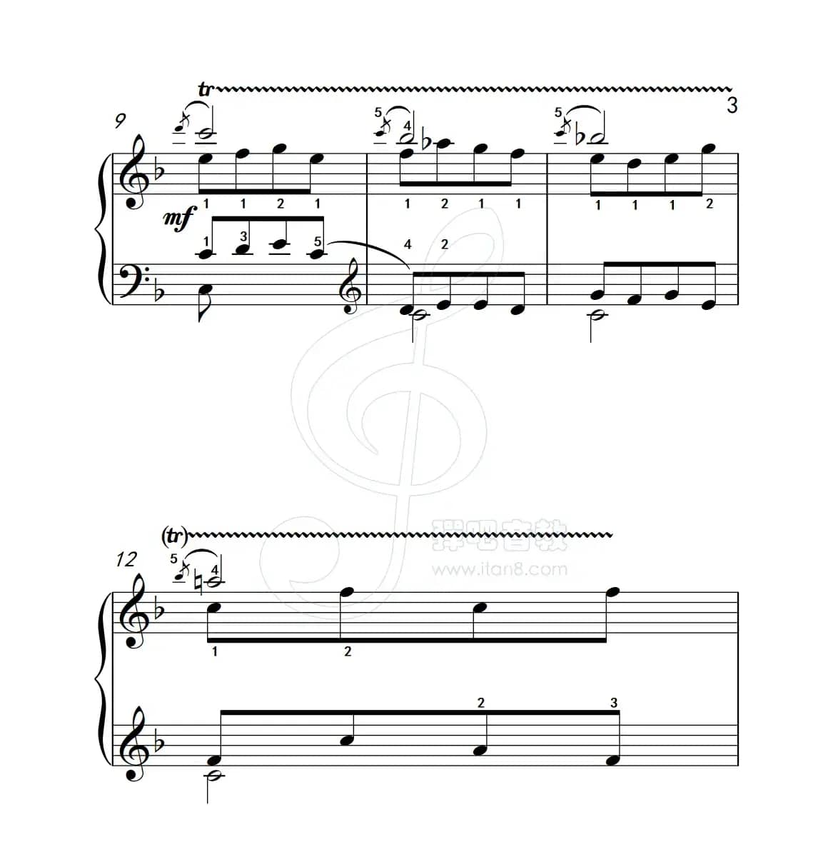 练习曲 14（克拉莫钢琴练习曲60首）