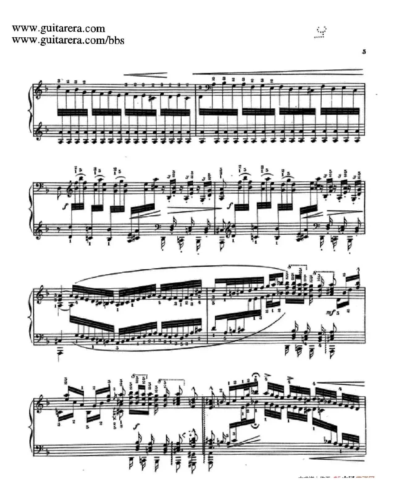 d小调托卡塔与赋格（BWV 565·陶西格改编钢琴独奏版）