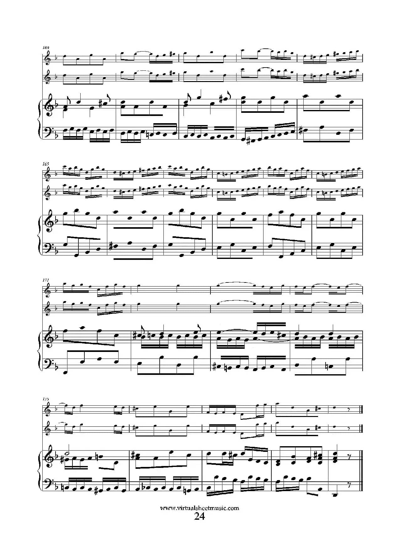 Concerto in D minor（双簧管+小提琴+钢琴伴奏）