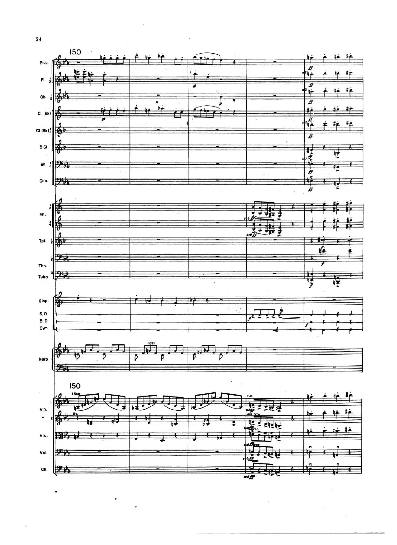 OVERTURE TO CANDIDE（《坎迪德》序曲）（交响乐总谱）