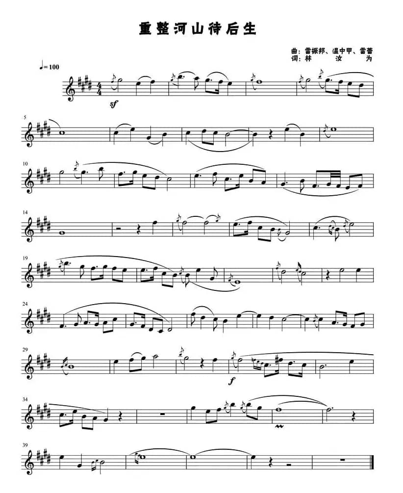 重整河山待后生