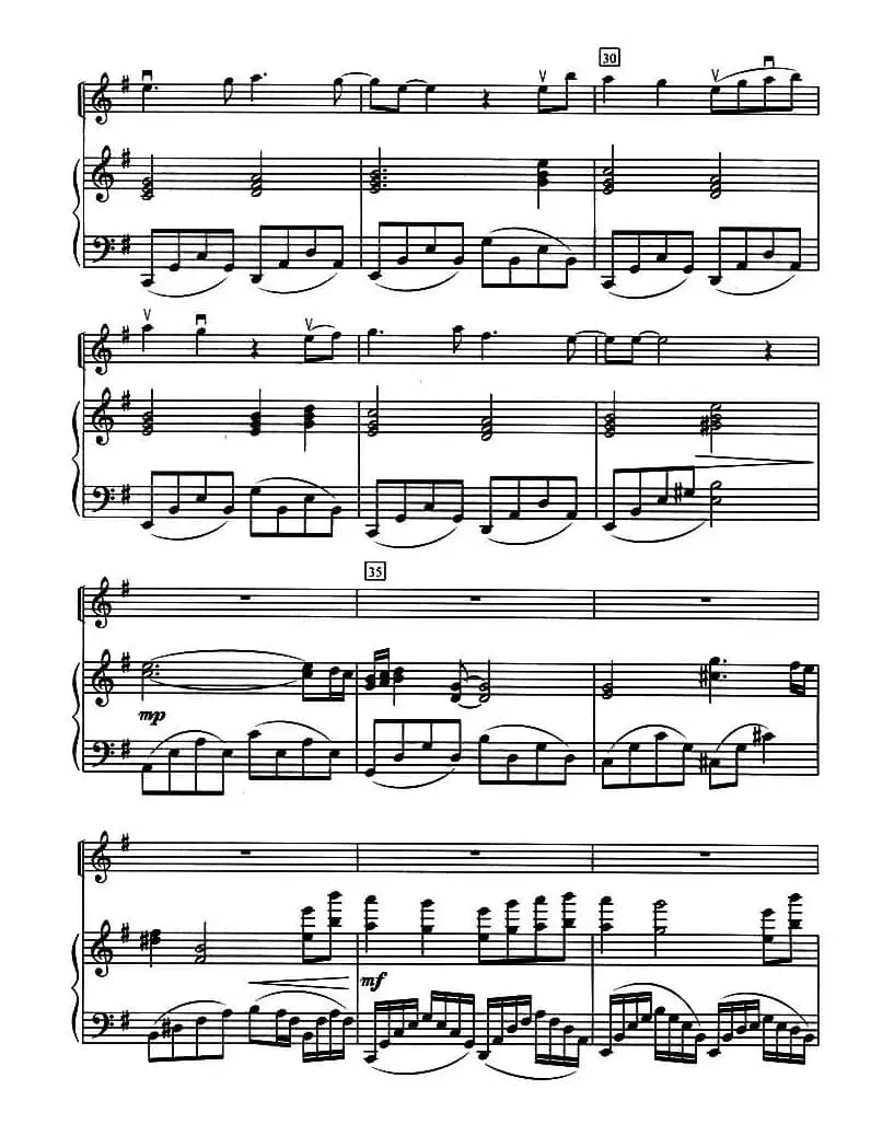 姻缘（小提琴+钢琴伴奏）