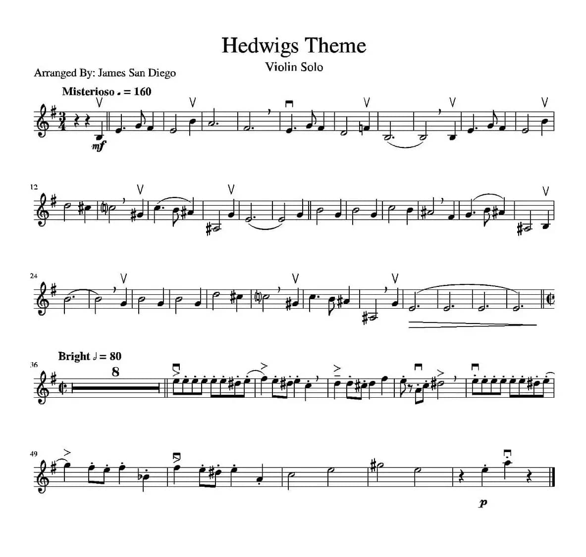 Hedwigs Theme