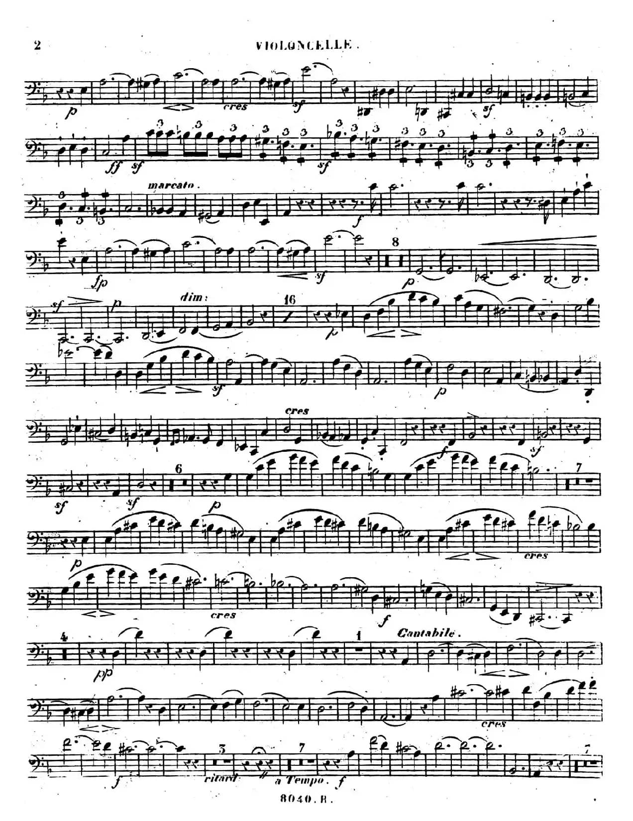 Piano Trio No.1 in d Minor Op.49（d小调第一钢琴三重奏·小提琴独奏版）