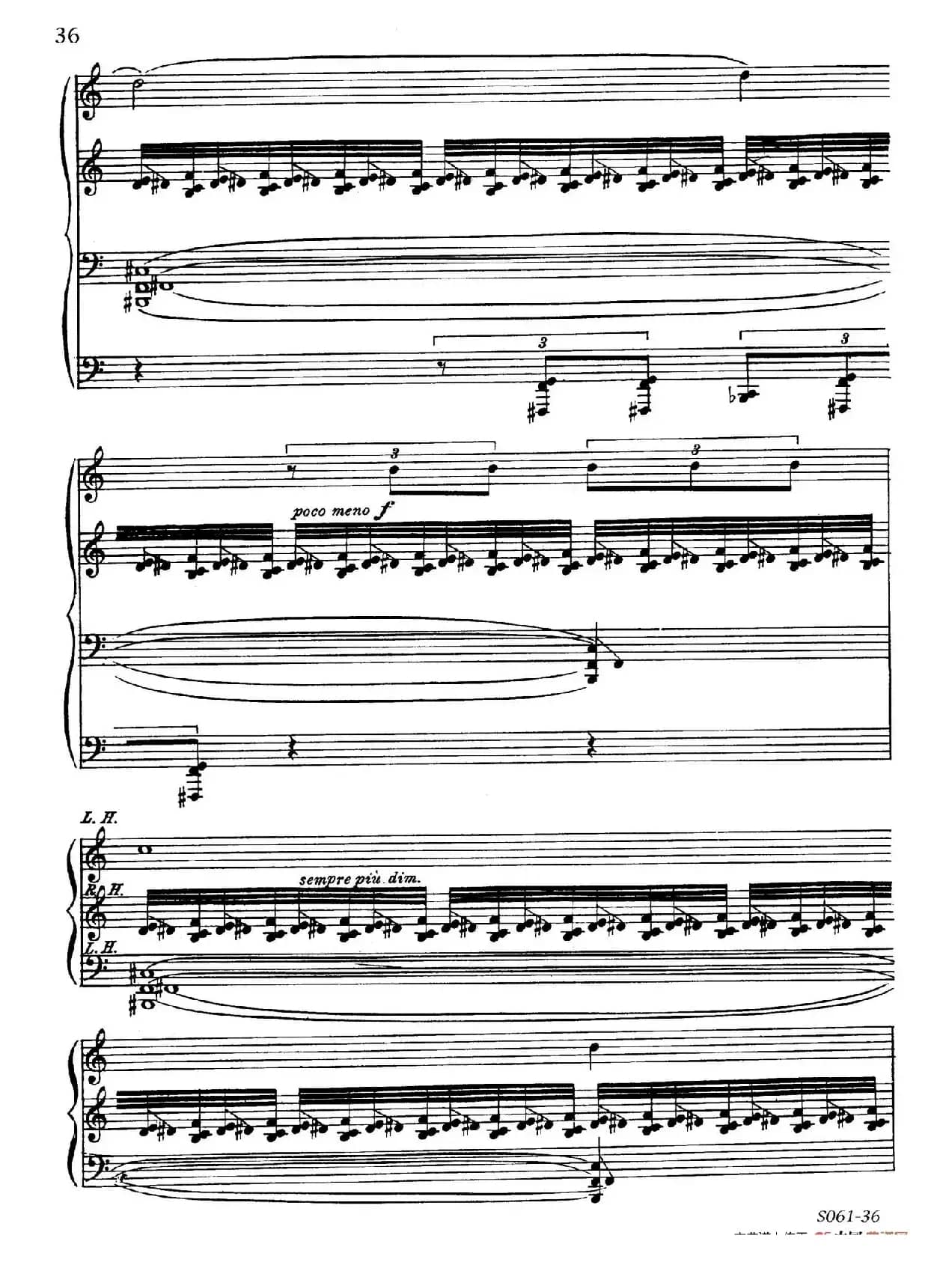 Poems of 1917 Op.41（1917之诗 8. 战争）