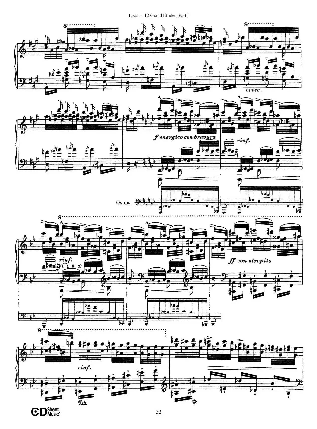 12 Grand Etudes S.137（12首华丽的练习曲·5）