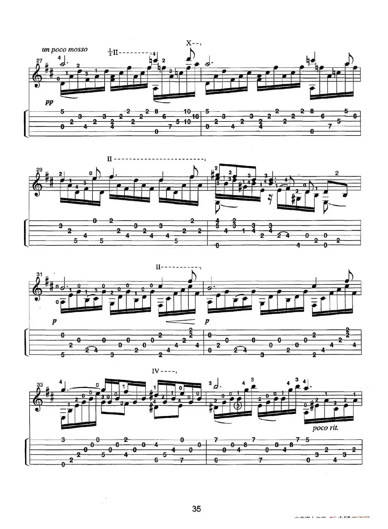 古典吉他：From the Dance（Clair de Lune）