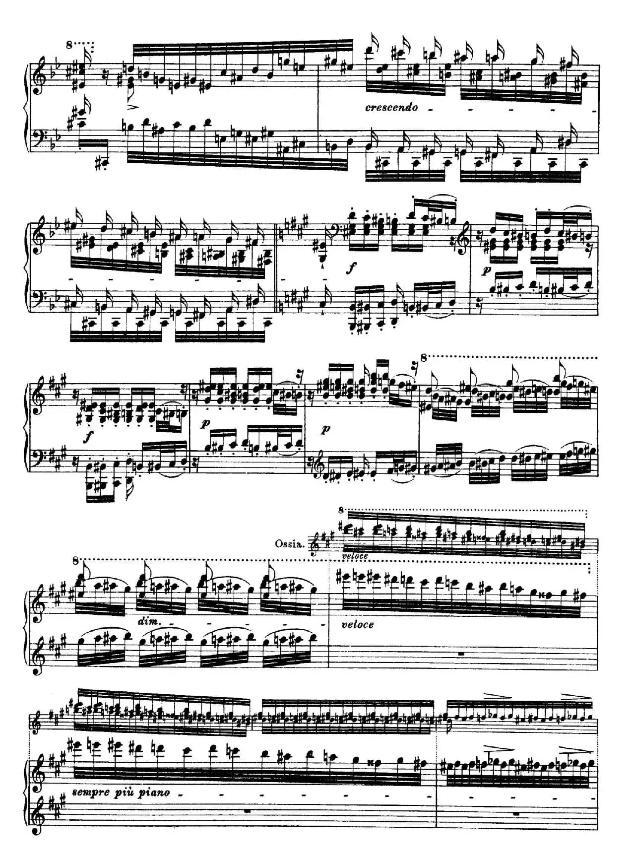 12 Etudes d'execution Transcendante S.139（12首超技练习曲·5）