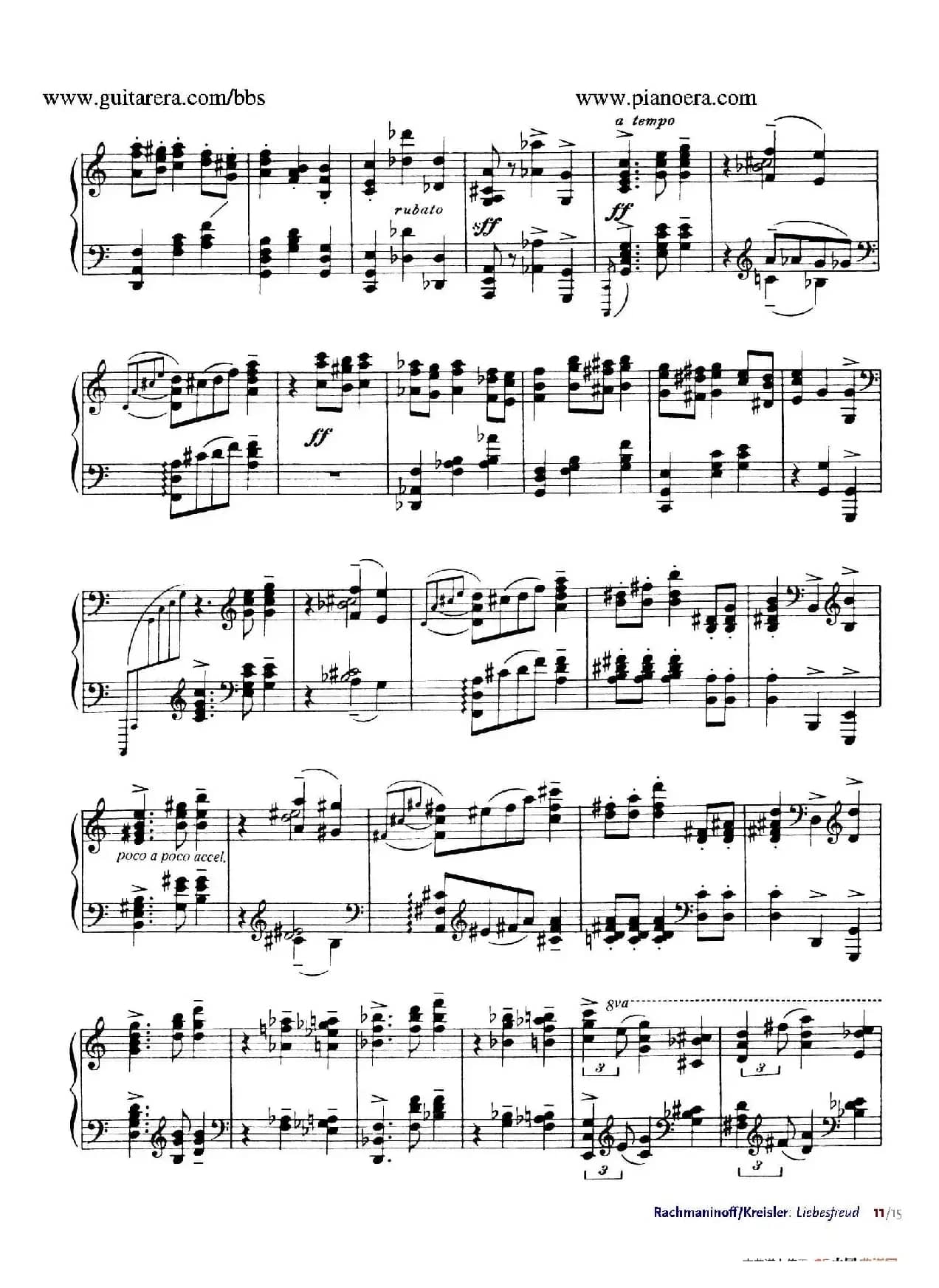 Liebesfreud(爱的喜悦)(钢琴独奏版)