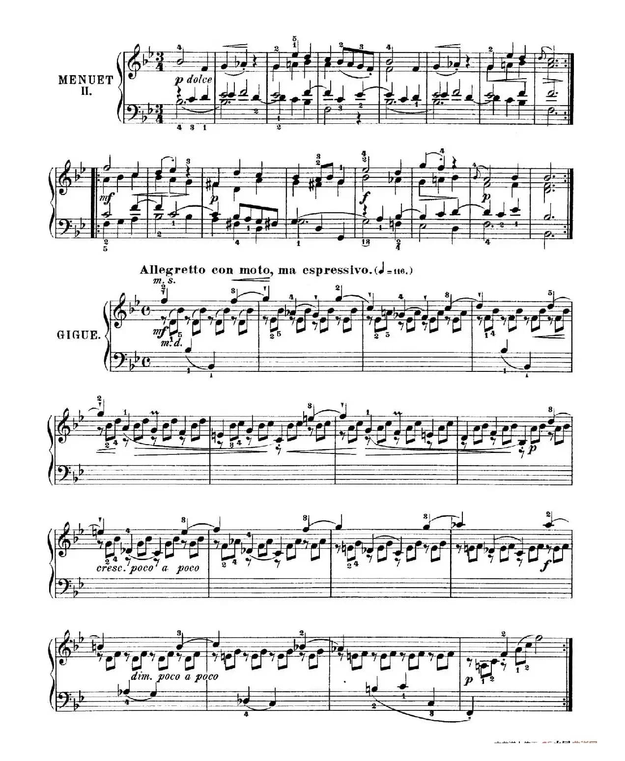 Six Partitas BWV 825-830（6首帕蒂塔·1）