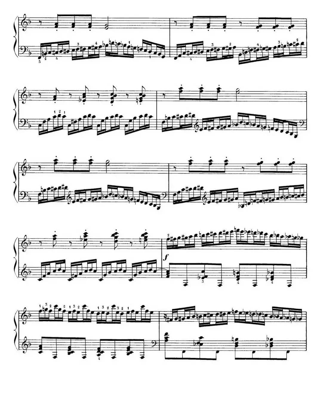 15 Etudes de Virtuosité Op.72 No.6（十五首钢琴练习曲之六）