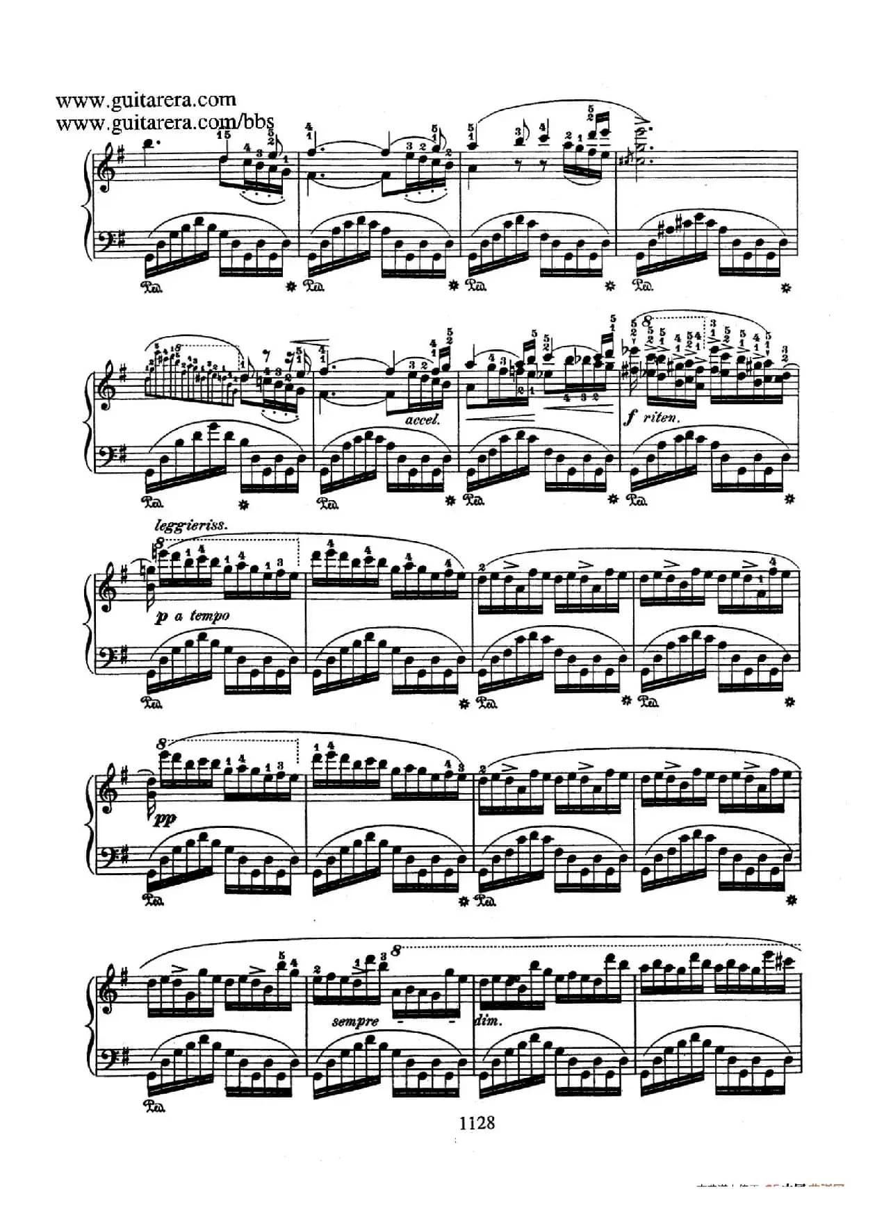 Grande Polonaise Brilliante Preceded by an Andante Spianato Op.22 (平静的行板与华丽的波兰舞曲·钢琴独奏版)