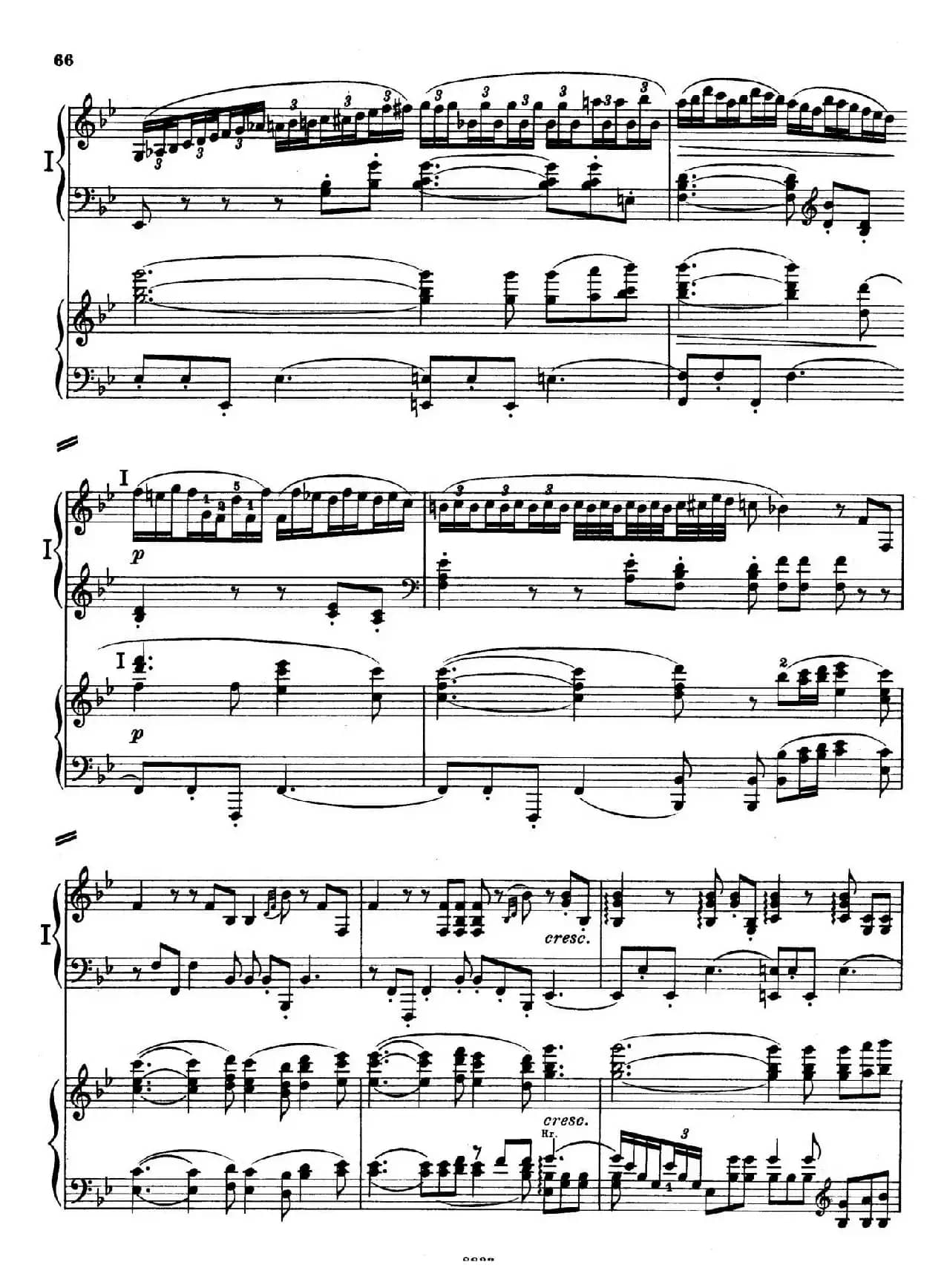 d小调第九交响曲 Op.125(双钢琴P63——72)