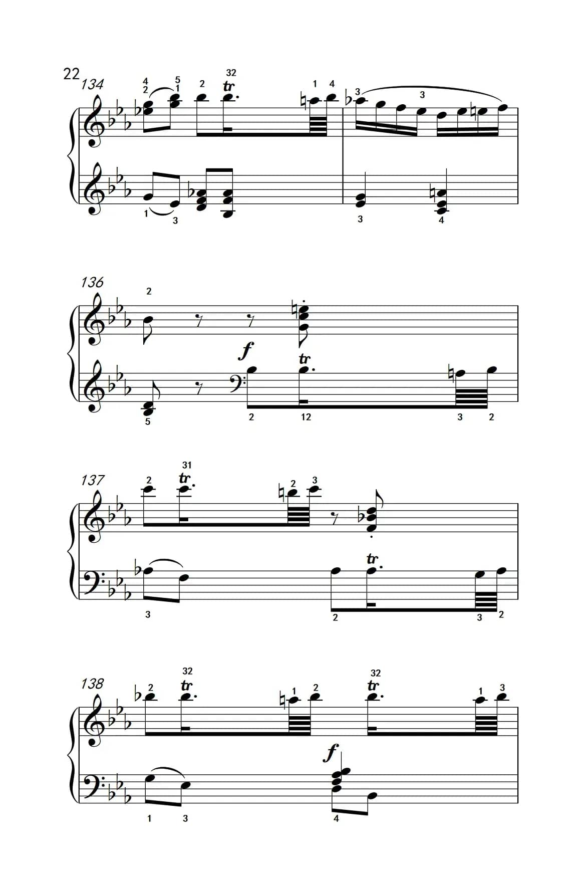 奏鸣曲 Opus 7 第四乐章（贝多芬奏鸣曲集 2）